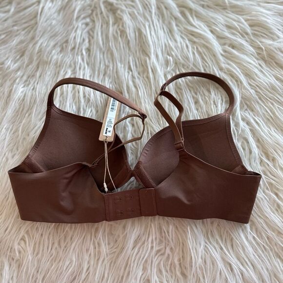 Skims Ultimate Push up Plunge Bra Jasper Size 34A - Picture 4 of 6